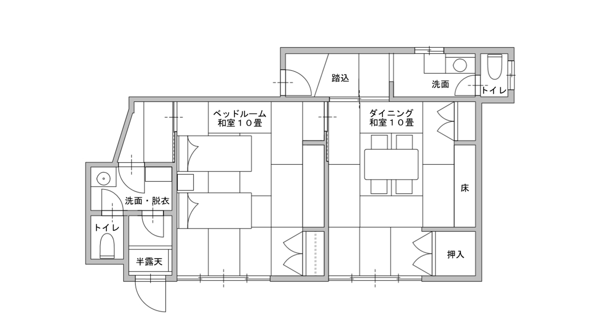 ・間取り（特別室すずらん）