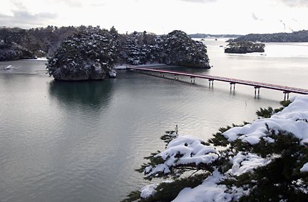 松島冬景色