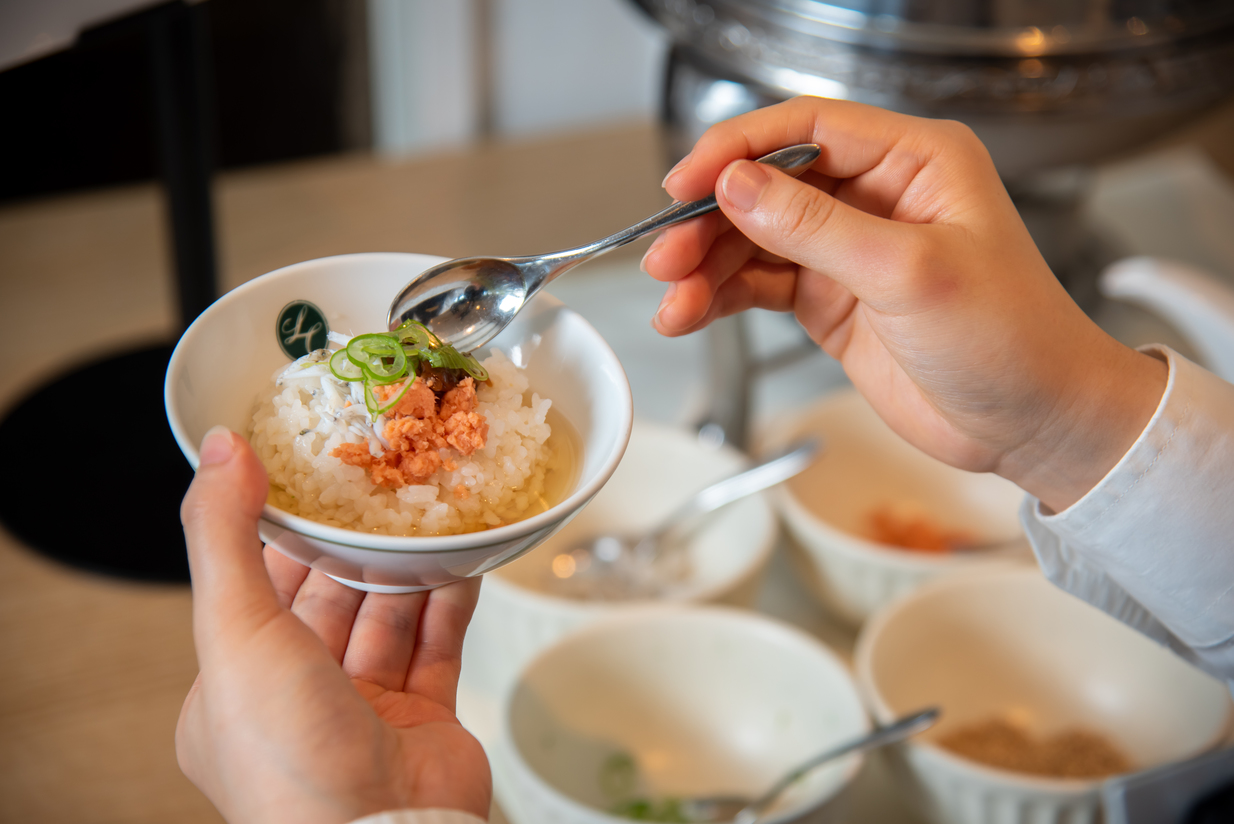【朝食】