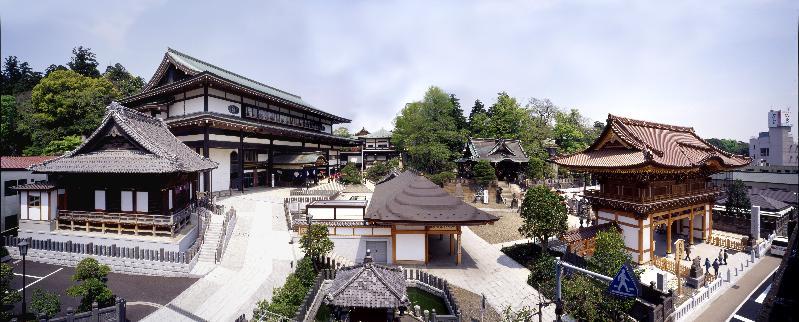 眼前に広がる不動の霊場