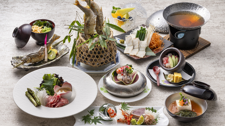 日本料理「藍彩」でいただく四国の味覚『調理長おすすめ郷土会席』