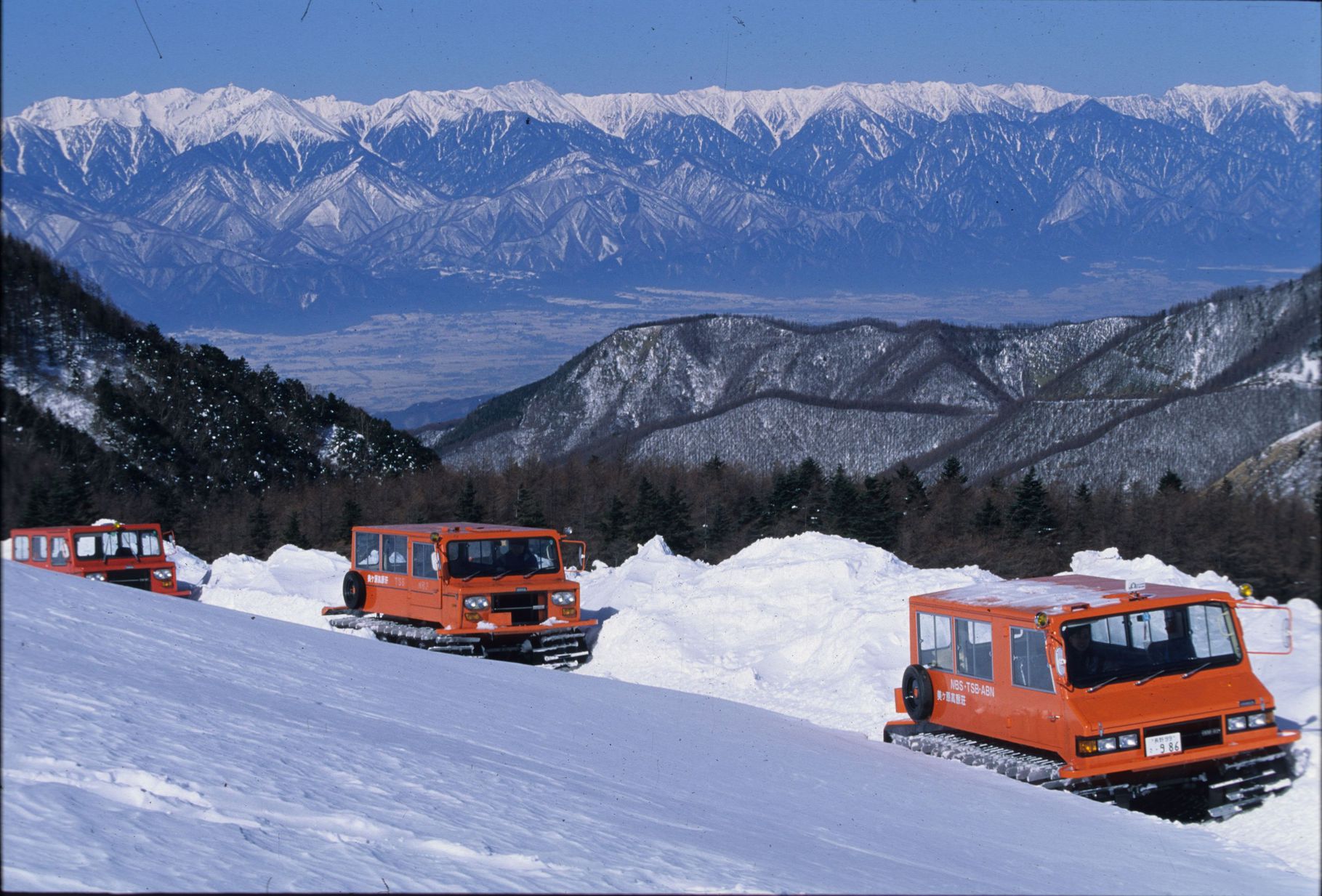 雪上車体験12月中旬〜3月下旬宿泊者無料