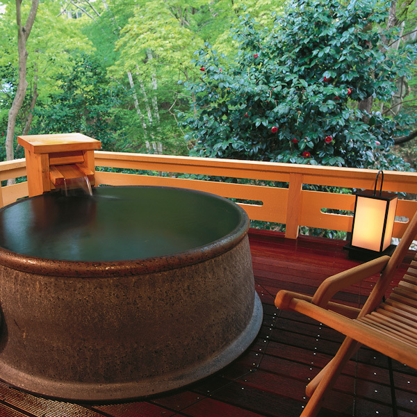 貸切露天風呂「ちゃ釜の湯」