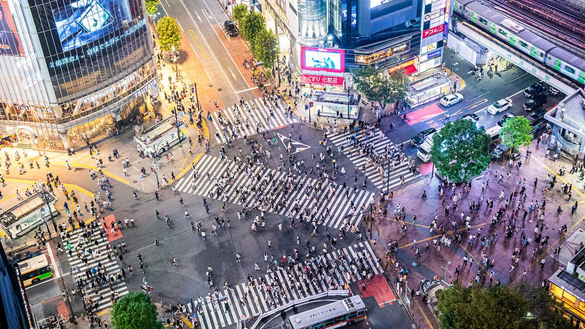 渋谷スクランブル交差点