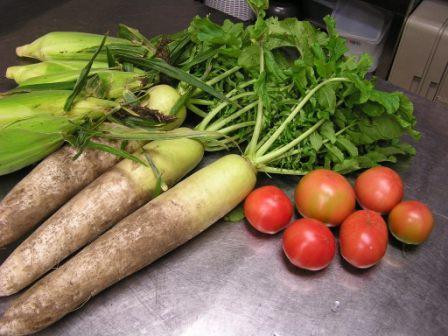 片品産地元の野菜