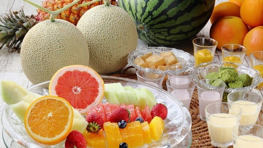 【朝食ビュッフェ】さわやかな朝にぴったりのフルーツ&デザート。