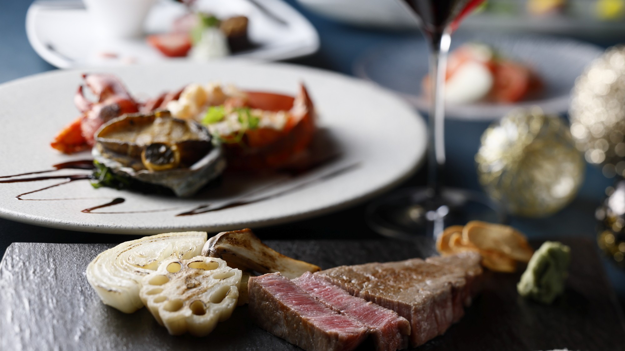 【鉄板焼 おおみ】クリスマスディナー 