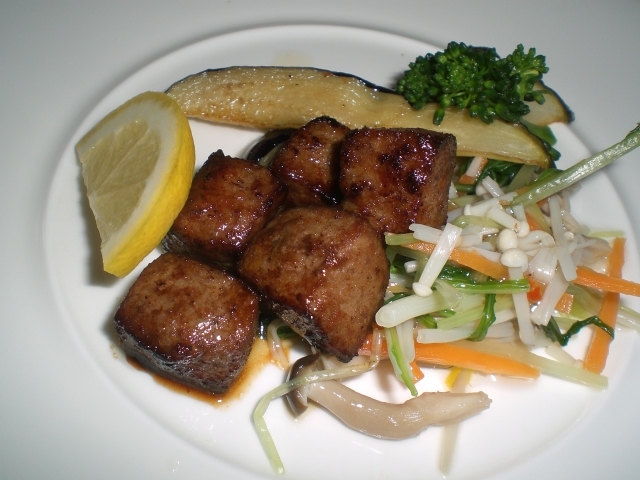 安達太良酵母牛のステーキ