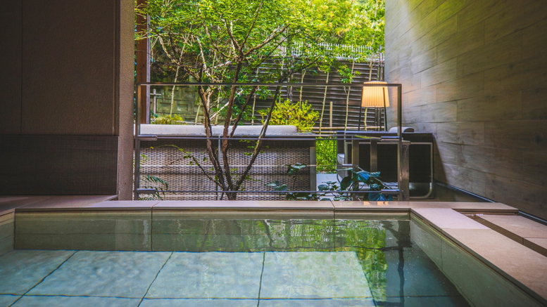 Terrace Suite A｜温泉露天風呂
