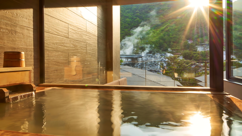 Onsen bath｜半露天温泉風呂