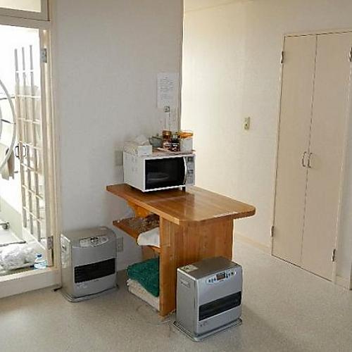 共同スペースではコーヒーをどうぞ♪