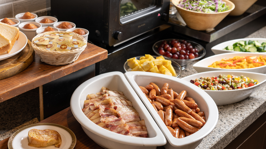 【朝食】定番からオリジナルまで豊富なメニューを揃えております