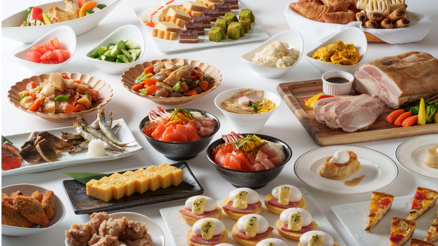 【朝食】北海道の海の幸と大地の恵みを堪能いただけます