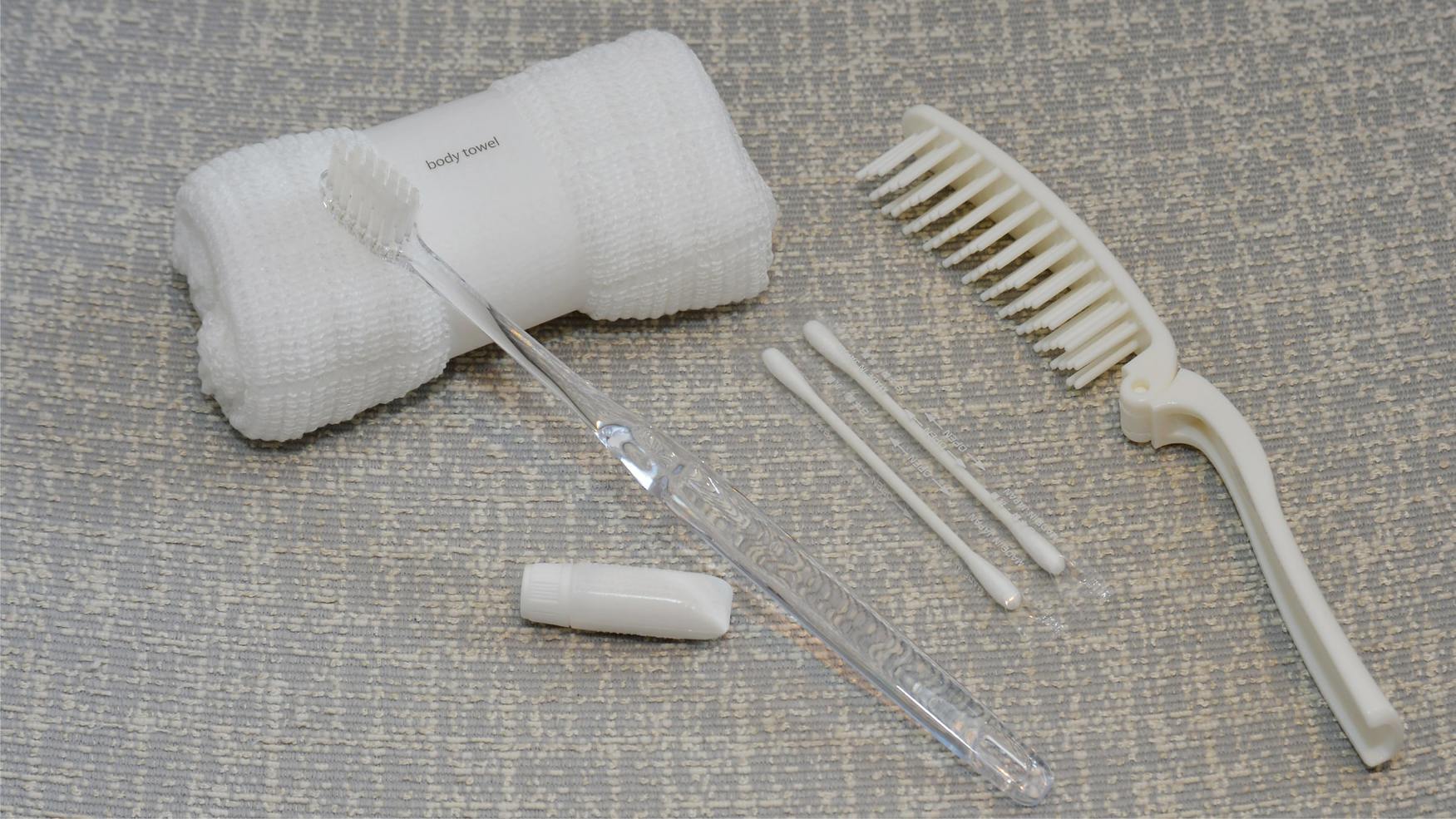 【客室】充実したアメニティをお部屋にご用意しております