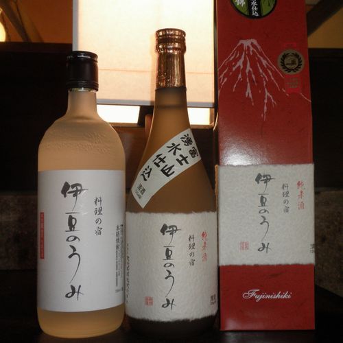 伊豆のうみ特製の日本酒&焼酎