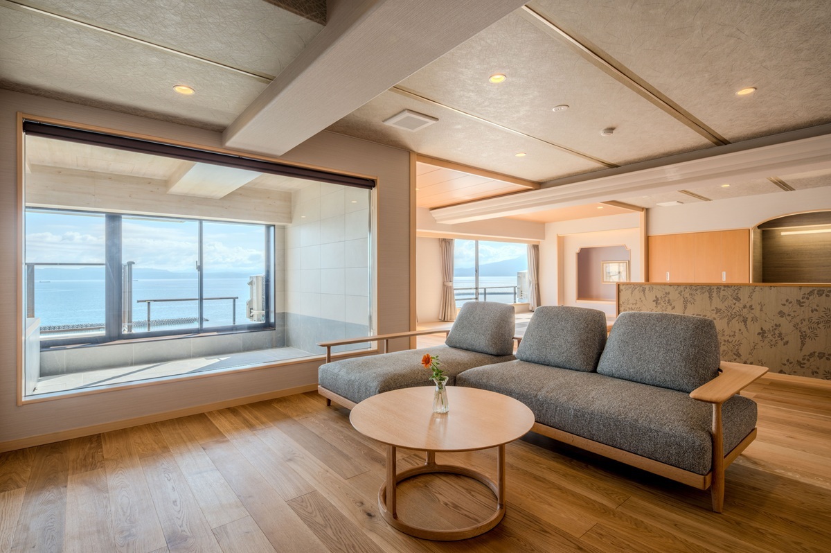 露天風呂付きプレミアム和洋室 〜汐乃音〜