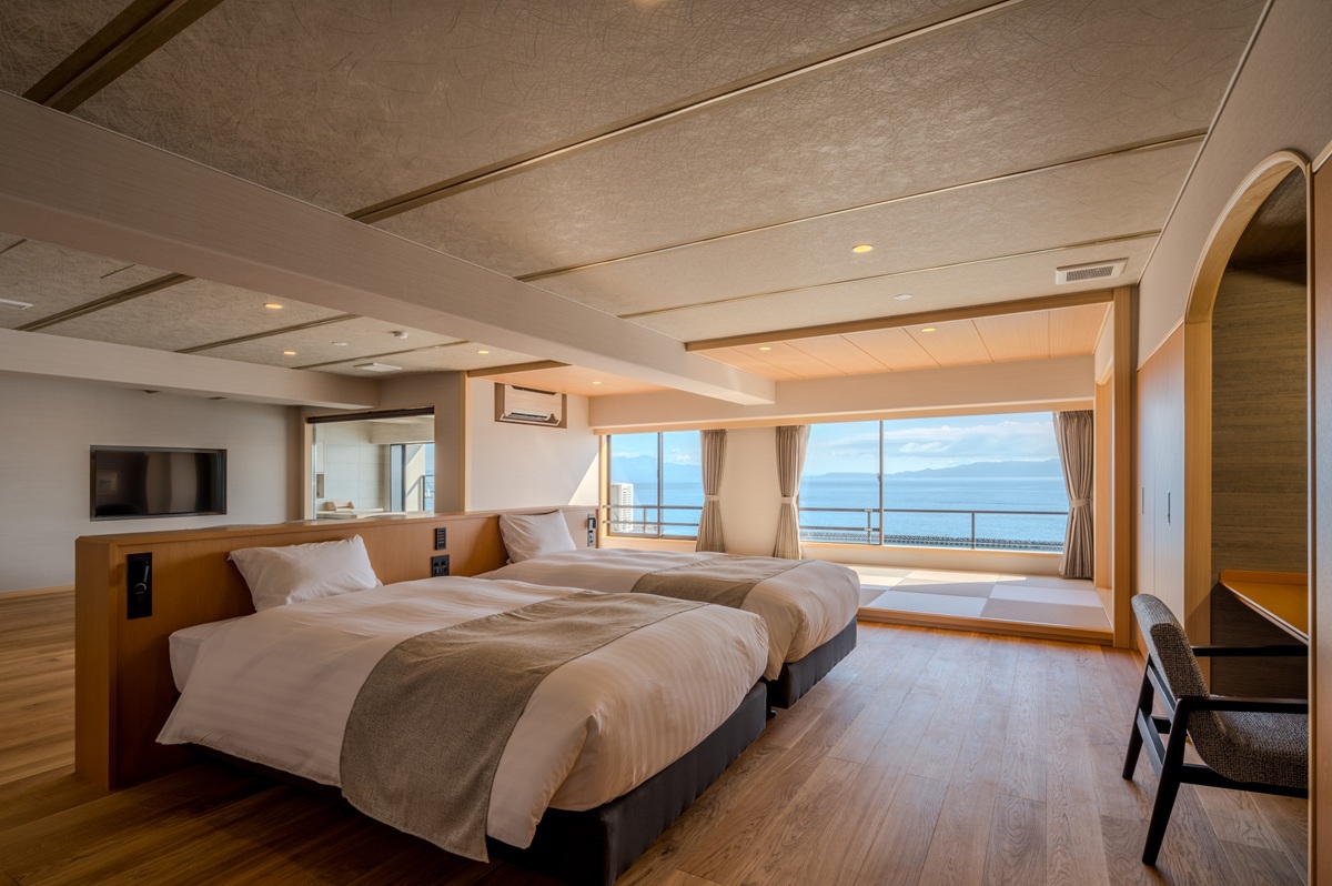 露天風呂付きプレミアム和洋室 〜汐乃音〜