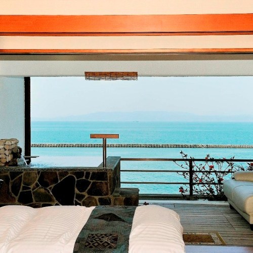 Oceanview SemiWesternStyle 4.5tatami Open-Air Bath (Non Smoking) 