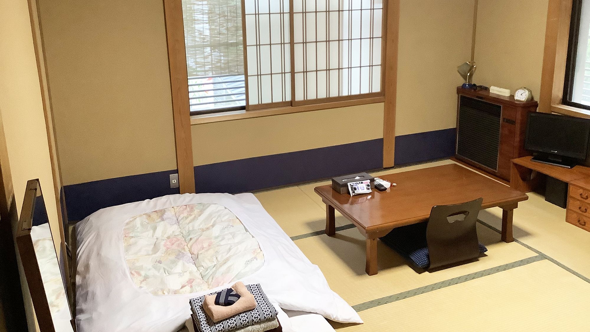 ・【和室8畳スタンダード／2階】京都への一人旅に。和室でゆっくりお休みください