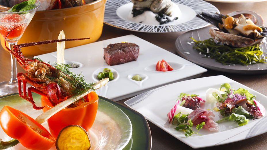 伊勢志摩の食材をふんだんに使った口福料理
