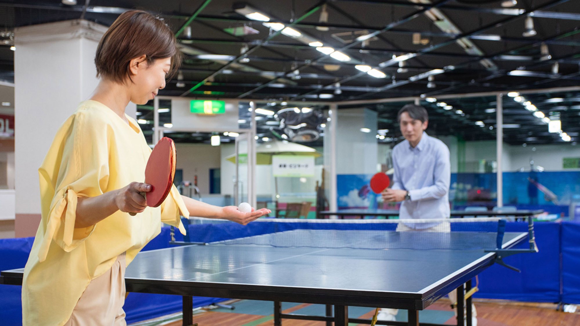 スポーツプラザ「卓球」