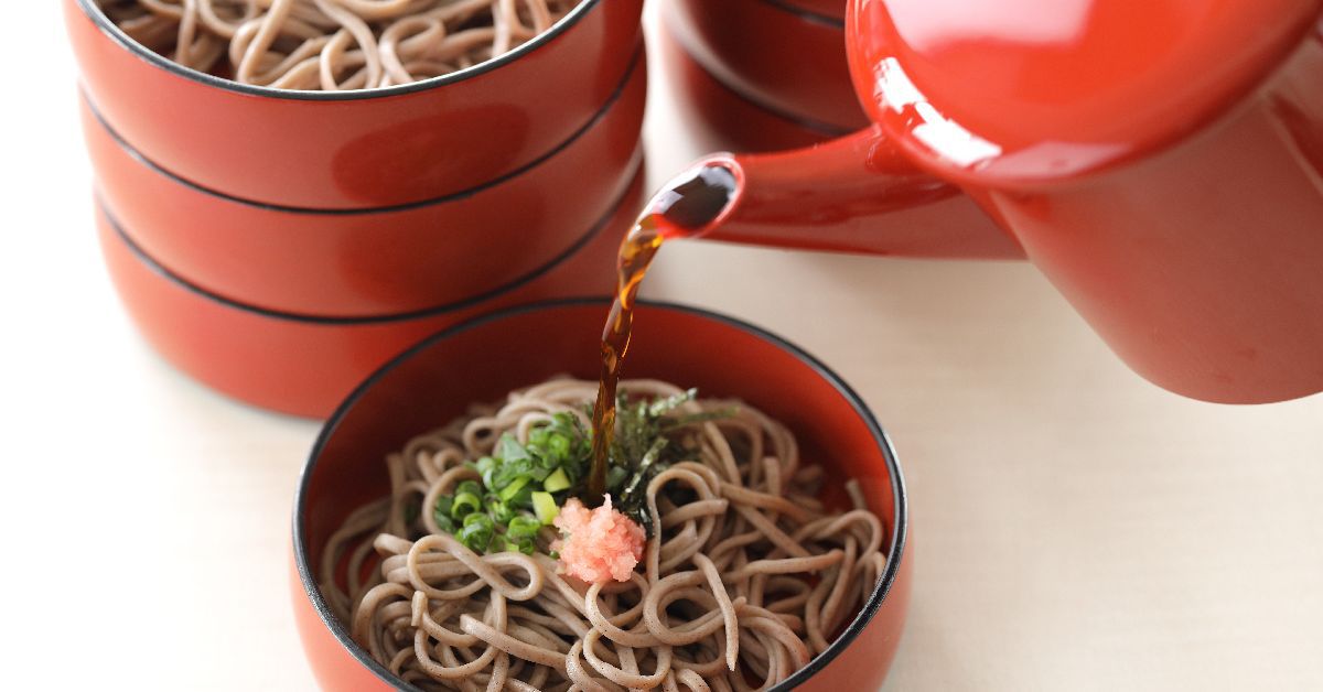 【朝食バイキング】伝統の出雲そば。そばの香りとコシを楽しめる、地元ならではの一品。