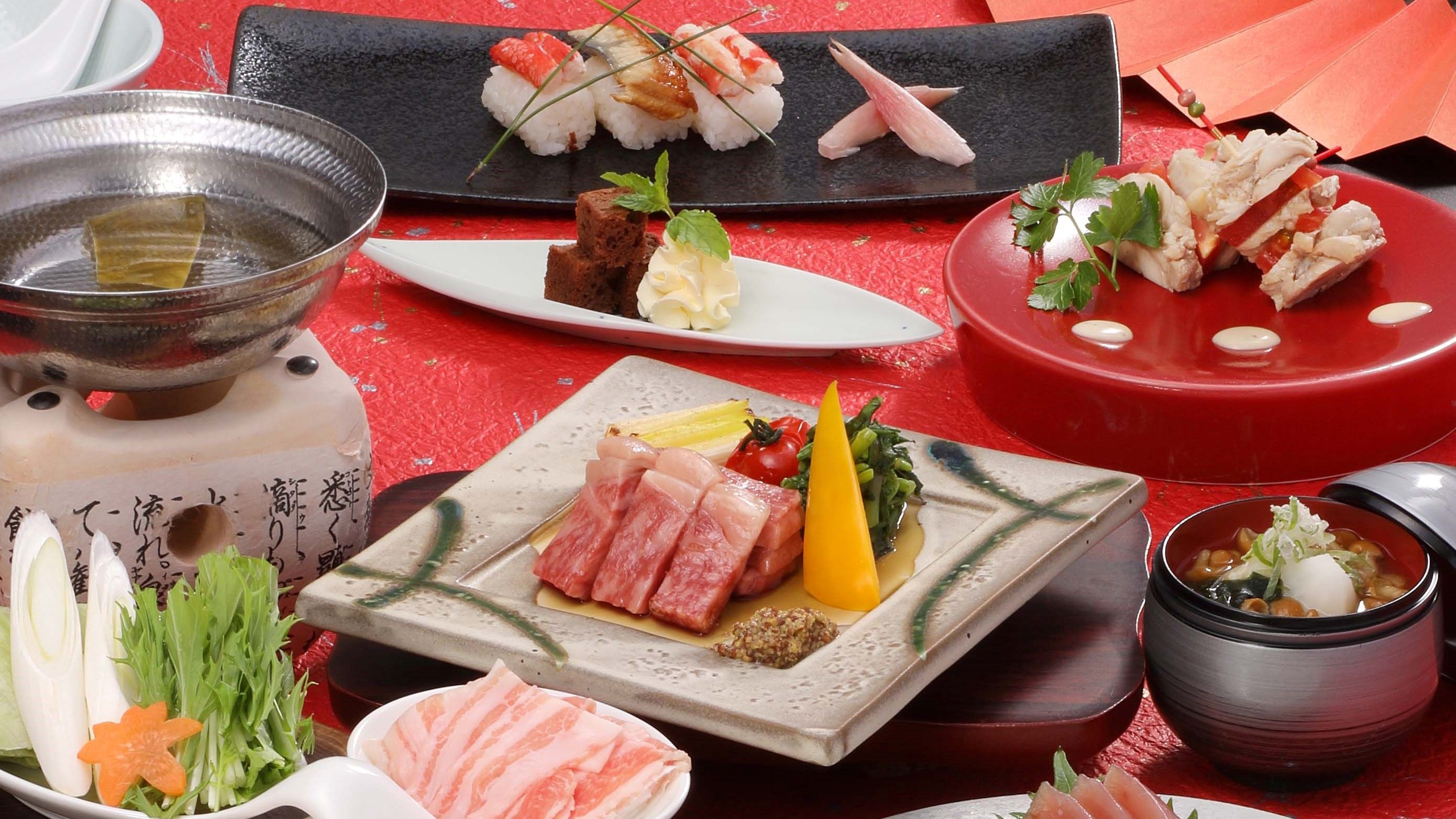 【会席料理】冬の会席／八重椿会席
