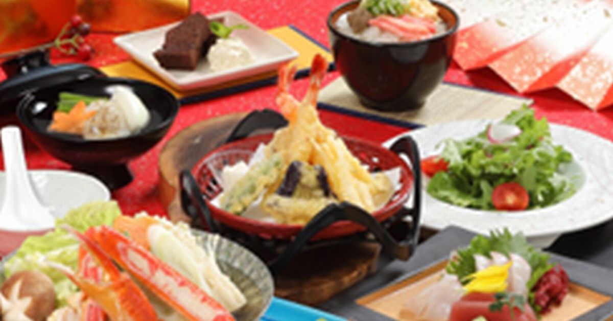 年末年始限定の冬の会席を堪能