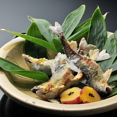 懐石料理（秋一例）魚料理