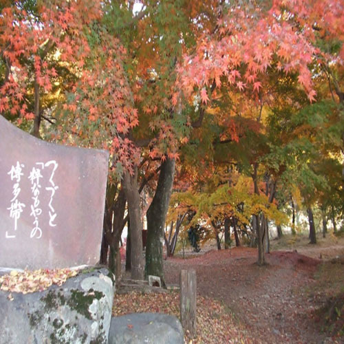 2012/11/21月の石もみじ公園♪