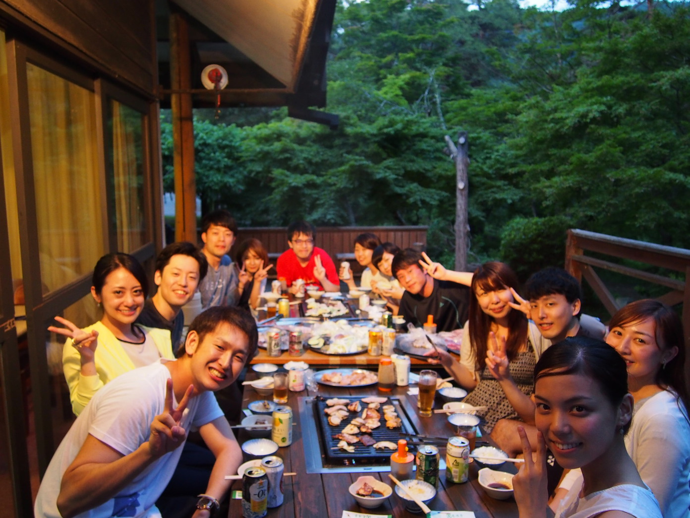 団体様でもBBQできます♪