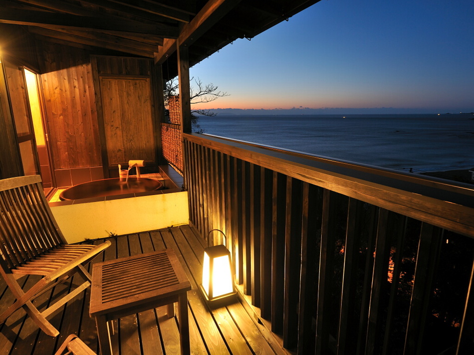 202ベランダ夕景