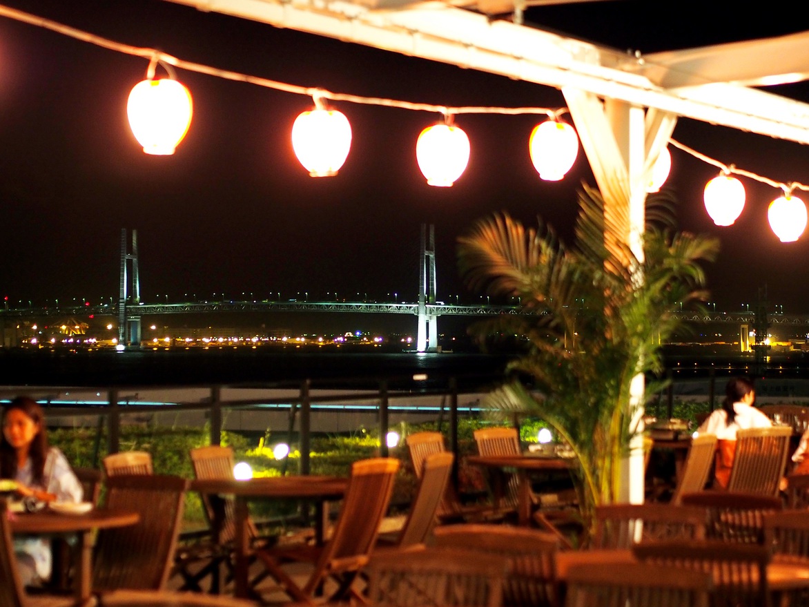 【BBQ会場】横浜港を臨む野外テラスのビアガーデン（夏季のみ）