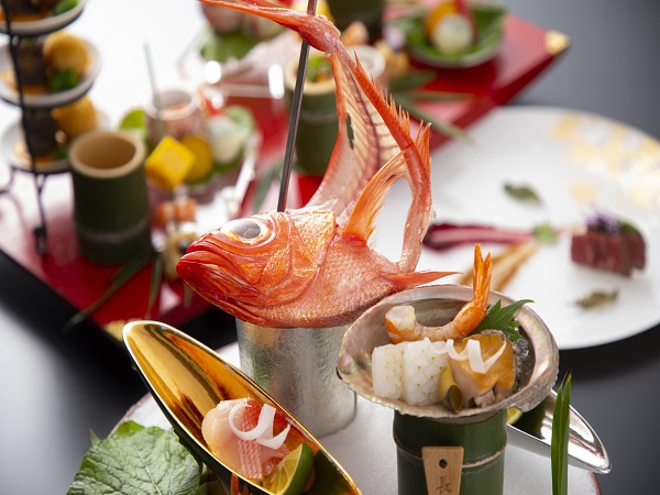 【料理長おすすめ】金目鯛の姿造利と海の幸を堪能！熱海の美味しさ満載プラン《2食付き》