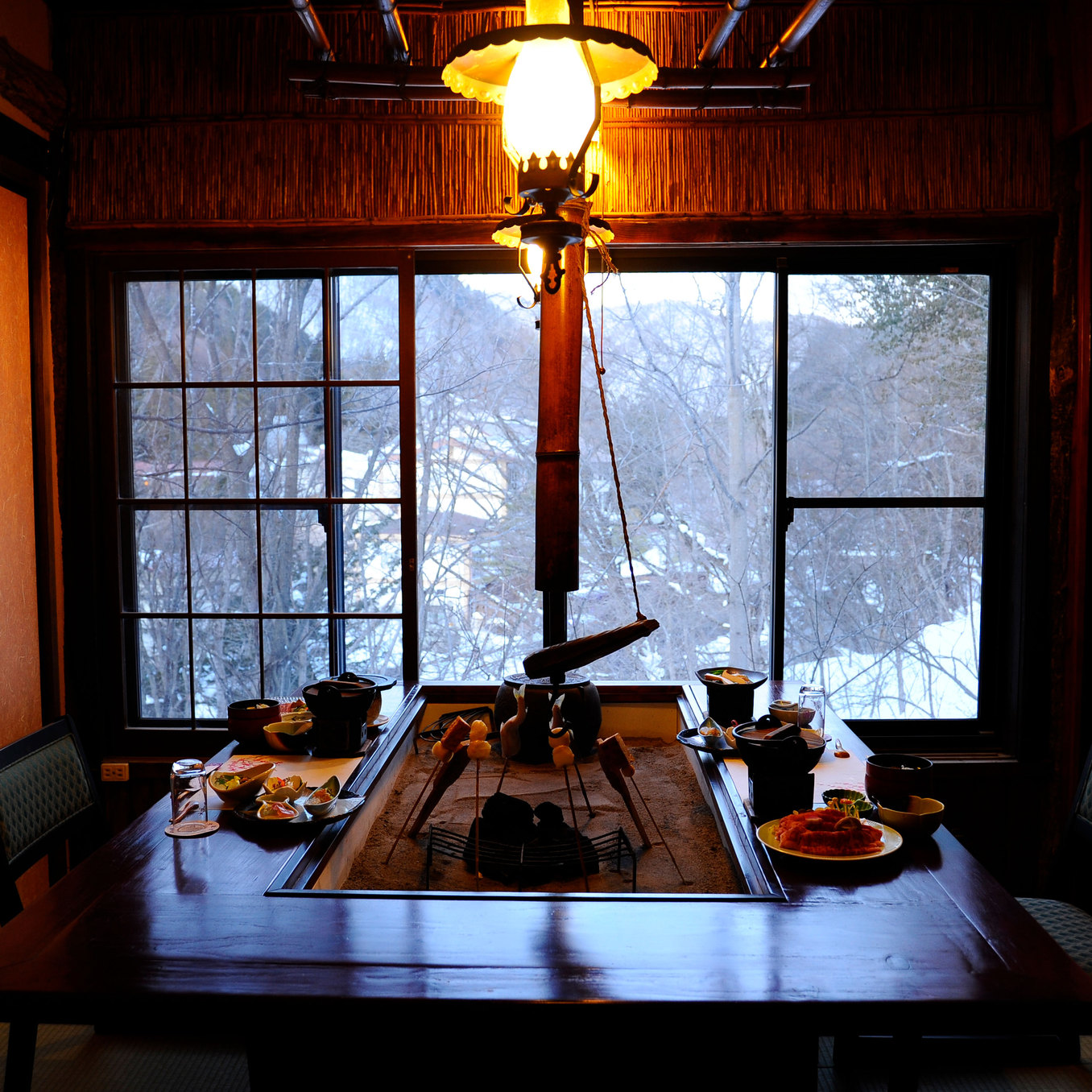 夕食処「平家隠れ館個室の一例」