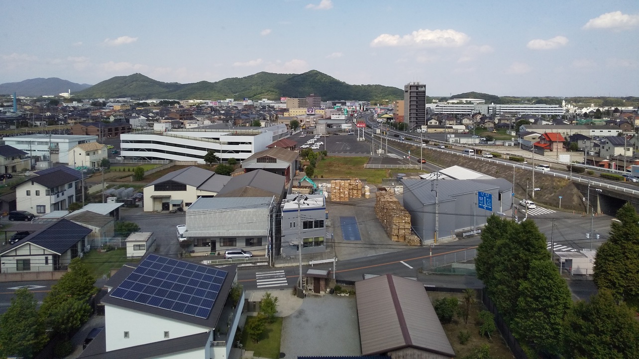 客室からの風景(東側)