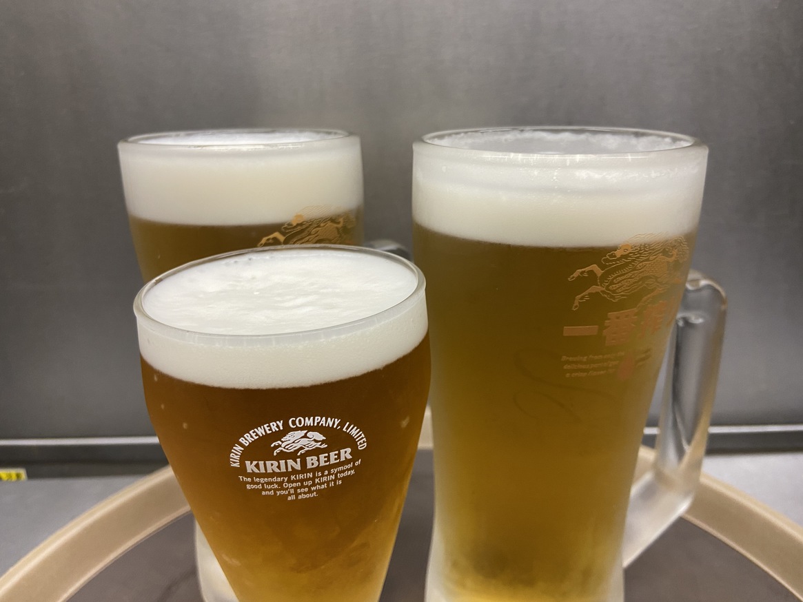 今日も一日お疲れさまです。乾いた喉にこの１杯