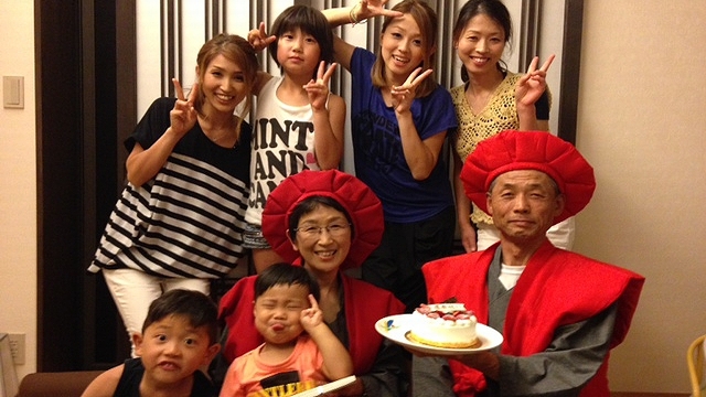 【記念撮影♪】大切なお祝いでご利用いただき、本当にありがとうございます！また遊びにいらしてください♪