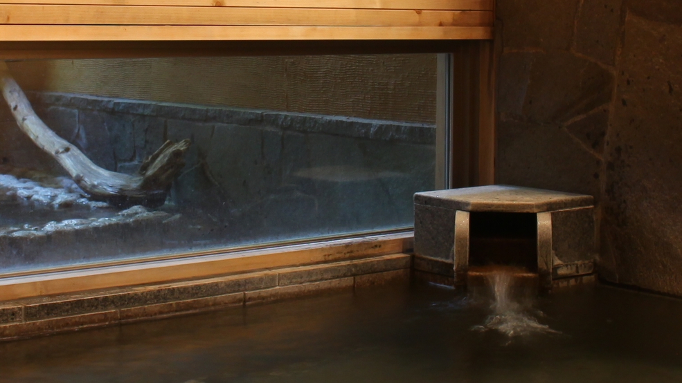 【人口温泉トゴール湯】カラダが芯からあたたまる…;当館のお風呂はすべてトゴール湯です。