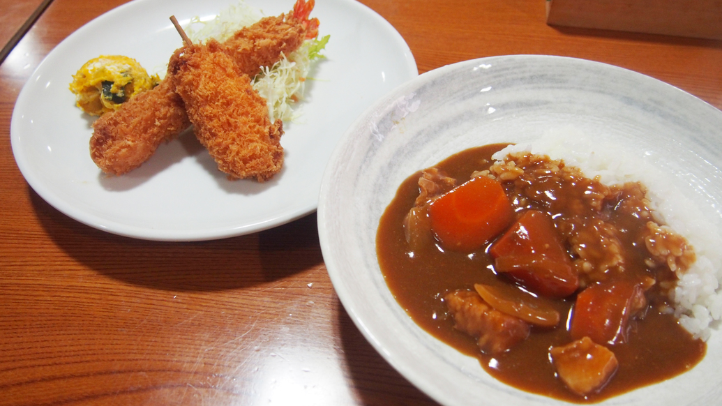 夕食（カレーライス）