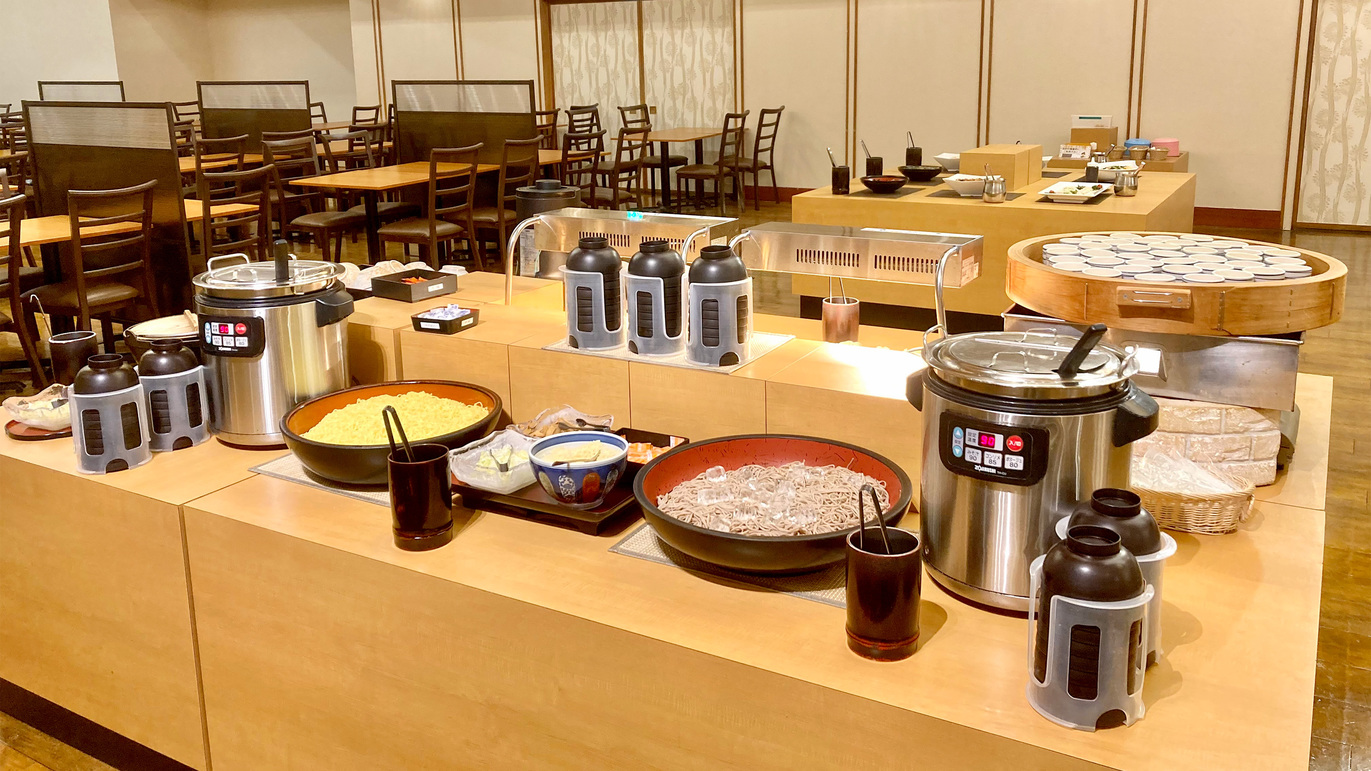 夕食バイキング一例