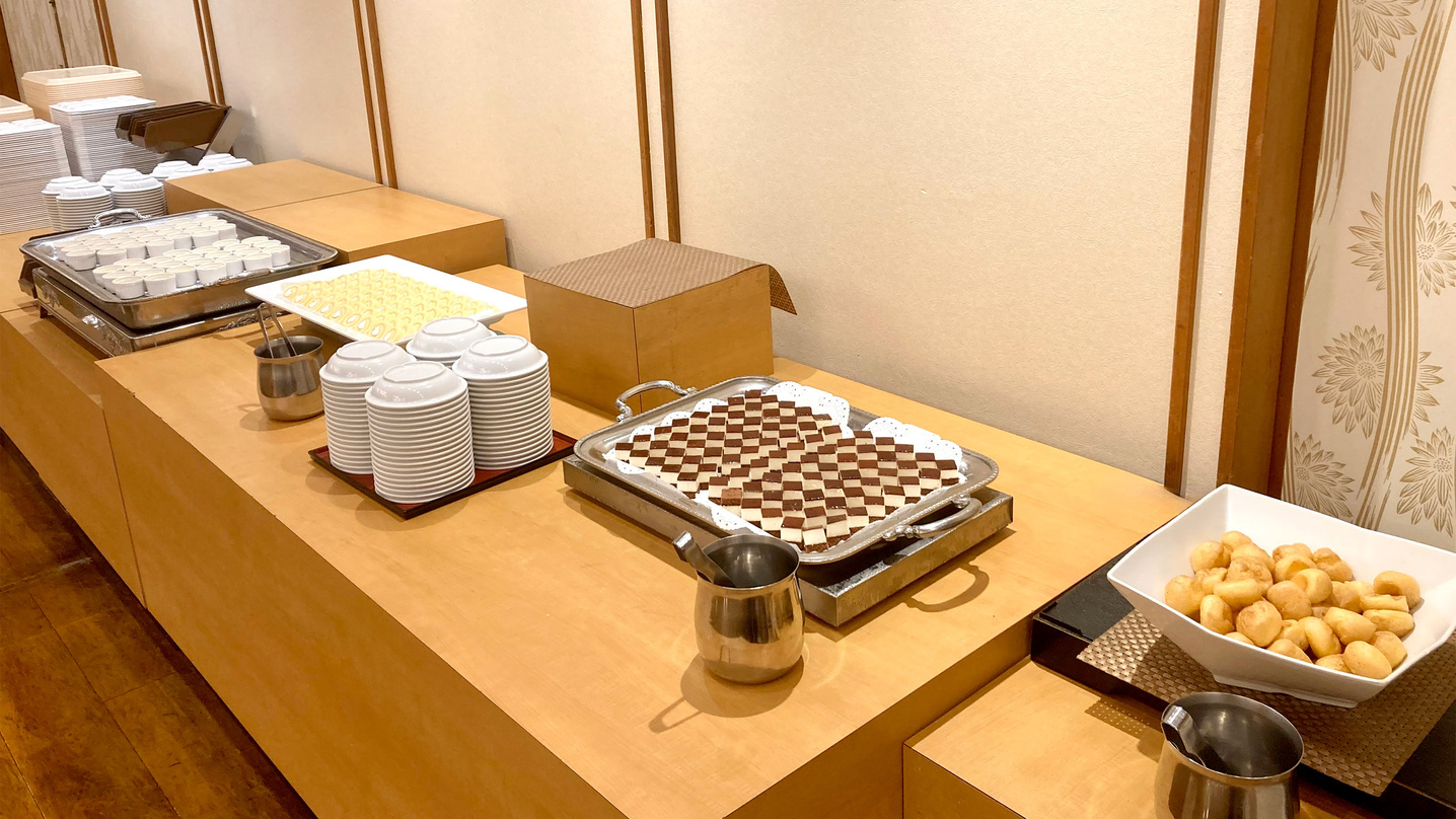 夕食バイキング一例