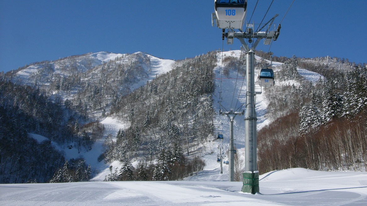 富良野スキー場ゴンドラ