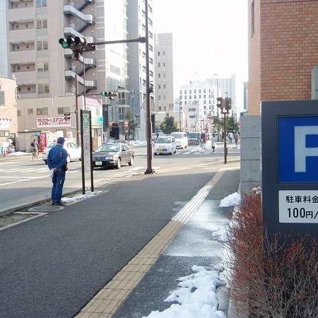 名掛丁連絡通路の行き方[１]ホテル右の信号を左折♪