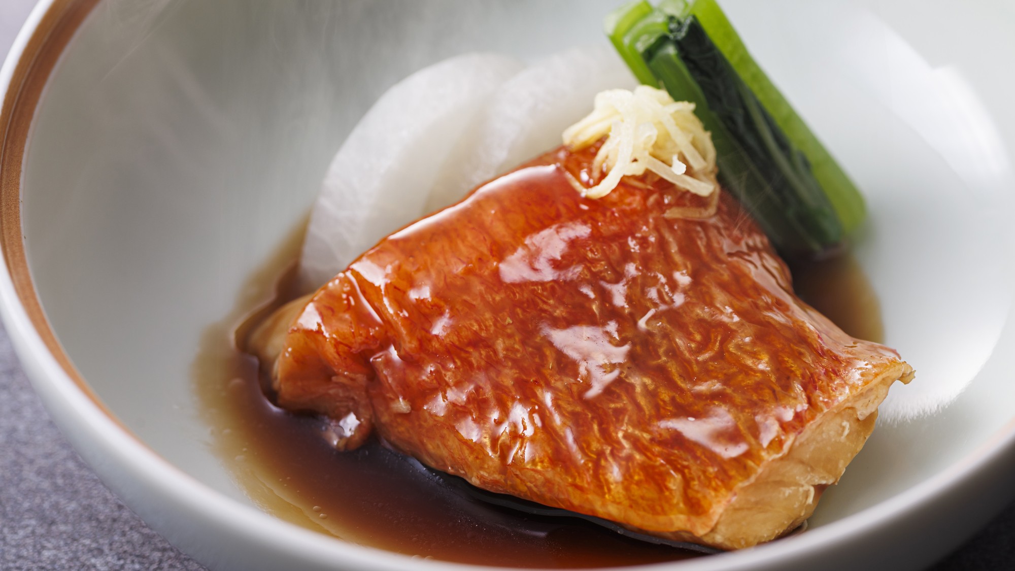 【季節の会席】2025年冬金目鯛煮つけ