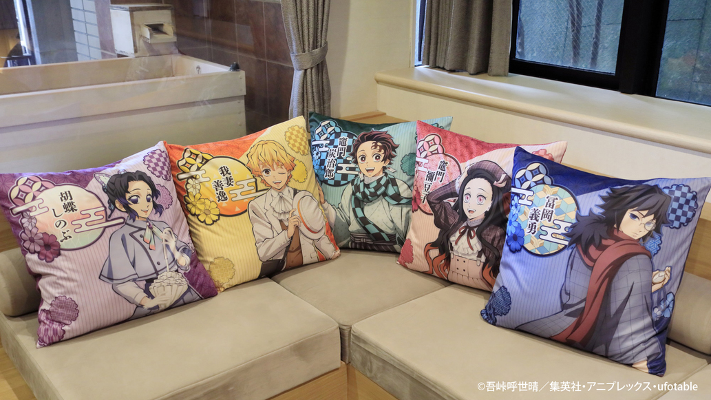 【鬼滅の刃コラボルーム】【客室露天風呂付】ロフトツインルーム（一例）