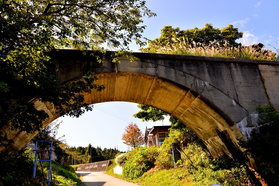 大間鉄道遺構