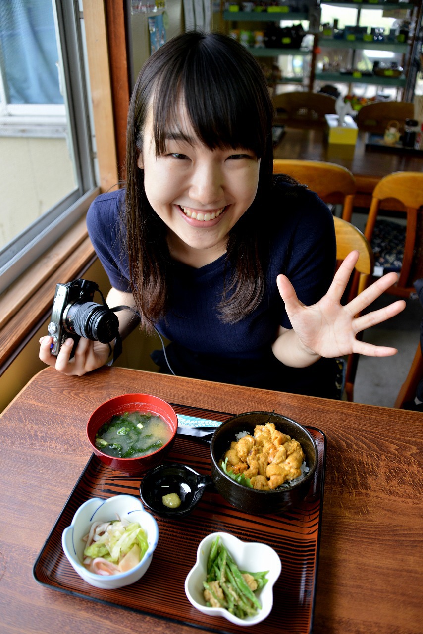 尻屋崎 ウニ丼定食