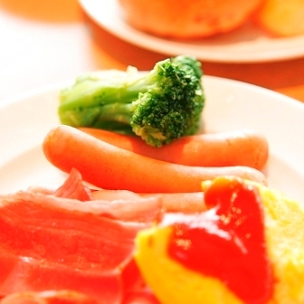 朝食バイキング