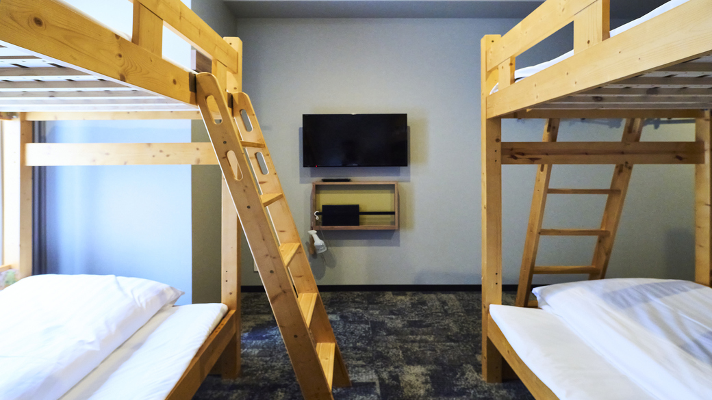 BUNK BED ROOM 20平米2段ベッド×;2台